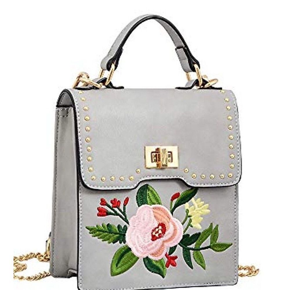 Mellow World Embroidered Crossbody NWT